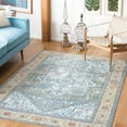 thumbnail image 2 of SAFAVIEH Aria Gligor Oriental Area Rug, Green/Blue, 6'7" x 6'7" Square, 2 of 8