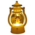 thumbnail image 3 of Portable Christmas LED Lantern  Tree Decor Night Lights Stanta Claus Snowman Colleagues Friends For Home Oil Lamp, 3 of 12