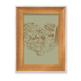 thumbnail image 1 of El amor vino de Italia de alimentos de uva Escritorio Marco de fotos de madera Pantalla Imagen Arte Pintura Múltiples conjuntos, 1 of 4