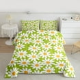 thumbnail image 2 of Feelyou Vibrant Groovy Floral Queen Comforter Set, Rustic Farmhouse Botanical Bedding Sets, Teen Kid Child Reversible Bedding Comforter Set, Breathable Home Decor, 3-Piece, 2 of 8