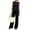 Dark Blue, variant on Comfy Sets for Women Clothing Crew Neck Tank Top and Wide Leg Pants Summer Loungewear 2 Piece Travel Outfits