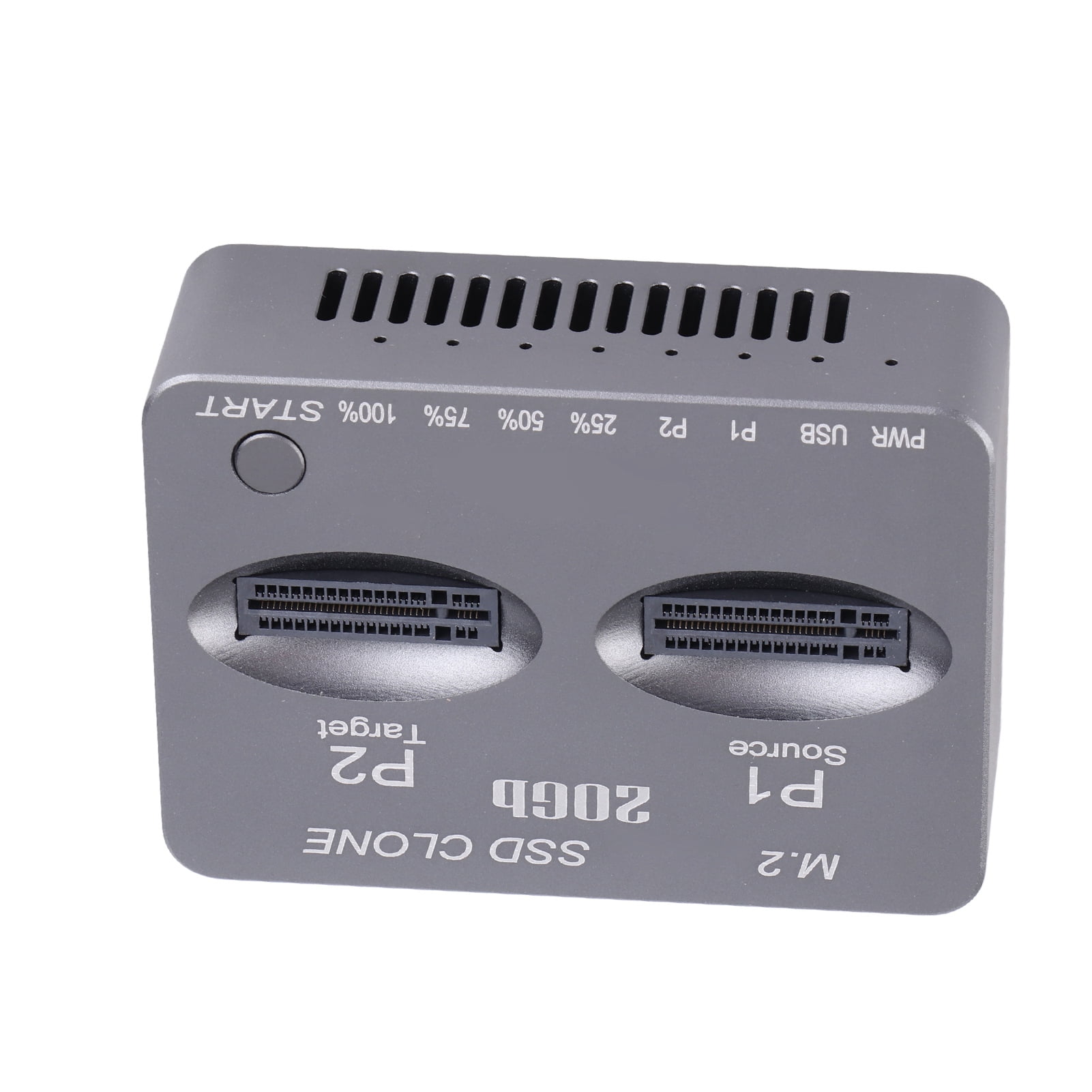 Dual Bay Clone Docking Station, 20Gbps USB 3.2 TYPE C Gen2 X High Speed M.2 NVMe Docking Station  For Computer