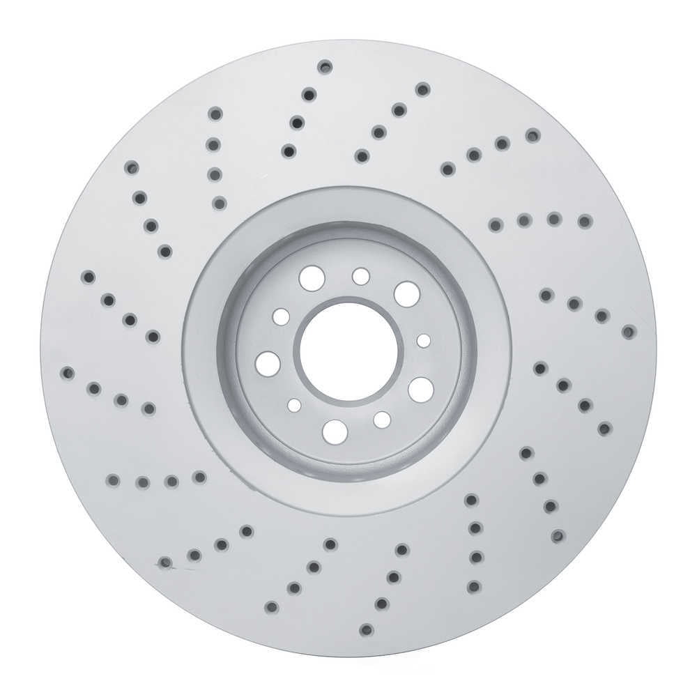 Dynamic Friction Company 920-31185D DFC Hi-carbon Alloy Geomet Coated Rotor - Drilled