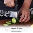 thumbnail image 4 of fastboy Potato Wave Slicer Cookware Universal Simple Manual Stainless Steel Chips Chopper Kitchen Gadget Slicing Tools, 4 of 6