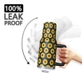 thumbnail image 3 of OBREWU Black Sunflower Tumbler with Handle and Lid,40oz Black Sunflower Double Wall Vacuum Insulated Tumbler,Black Sunflower Cups Gift for Women and Men, 3 of 7