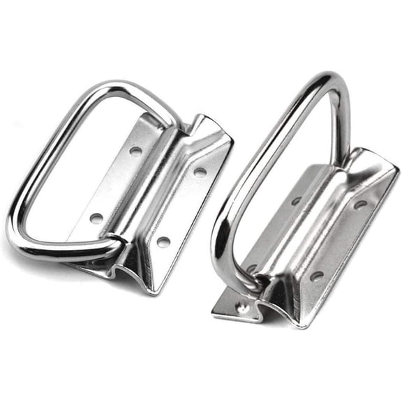 Stainless Steel Pull Handles for Toolbox Lifting Door Chest 4 Inch (2pcs)