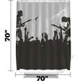 thumbnail image 2 of Cortina para BAÑO TIGSA Rockstar 100% PVC, 2 of 4