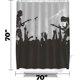 thumbnail image 2 of Cortina para BAÑO TIGSA Rockstar 100% PVC, 2 of 4