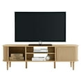 thumbnail image 6 of Contour 63" Wood TV Stand in Oak, 6 of 7