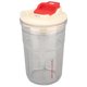 thumbnail image 2 of Botellas de agua potable reutilizables para acampar, excursiones, oficinas, botellas de agua de viaje sin BPA 450 ML blancas, 2 of 10