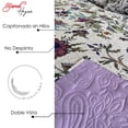 thumbnail image 4 of Colcha King Size Doble Vista EstampadaFlorencia, 4 of 4