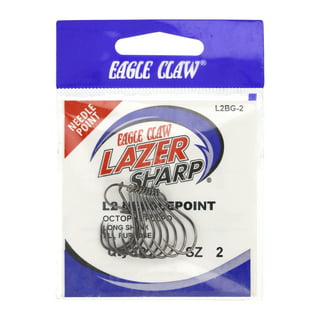 Eagle Claw Lazer Sharp Kahle Offset Hook - Bowtreader