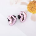 thumbnail image 5 of Unique Bargains 1 Pair Shoelace Charms Sparkly Flat Heart Decorative Shoe Clips Pink, 5 of 5