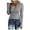 Gray, variant on Brilliant 2 Piece Outfit for Women Pants Matching Set Women Business Women's Casual Solid Color Buttons Long Sleeve V-Neck Loose Shirt Blouse Top Blue S