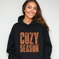 thumbnail image 4 of Cozy Season Block Distressed - Women's Graphic Hoodie, 4 of 8