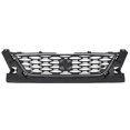 thumbnail image 1 of Front Center Upper Radiator Grill, Wear Proof Replacement Easy Install Front Bumper Center Grille 5F0853654D989  for Leon FR 5F MK3, 1 of 8