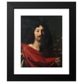 thumbnail image 2 of Nicolas Regnier 15x18 Black Modern Framed Museum Art Print Titled - Portrait of a Nobleman as Aeneas, Holding a Branch of Golden Laurel, 2 of 5