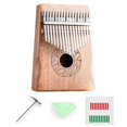 thumbnail image 1 of 17 Keys Kalimba Thumb Finger Piano With Tuning Hammer High Quality Portable, P4Z1, 1 of 1