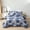 Blue White, variant on 3 Piece Quilt Set Queen/Full Size Bedspread Coverlet Mens Plaid Patchwork Bedding Reversible Quilt Queen Microfibers Bedspread Coverlet Lightweight Bedding for All Season Black Blue