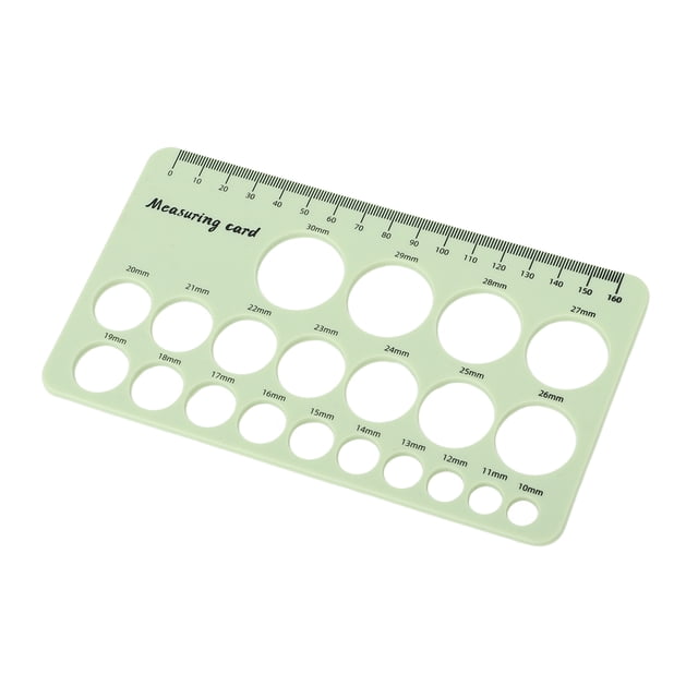 Herramienta de medición de pezones, regla de medición de pezones para madres Herramienta de medición de brida de pecho Regla de brida de pezón Ultra sensible