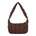 thumbnail image 1 of Bolso bandolera de invierno jinwen acolchado de algodón para mujer marrón, 1 of 8