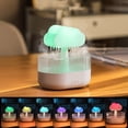 thumbnail image 4 of Uandlove Humidifier Large Room RaindropAromatherapy Machine USB Desktop Colorful Night Light Atomizing CloudRain Humidifier, 4 of 9
