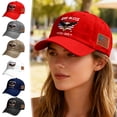 thumbnail image 3 of USA 250th Anniversary Hat 1776–2026 – Patriotic American Baseball Cap Adjustable Retro Embroidered Independence Day Cap for July 4th Festival Collectible Gift, 3 of 5