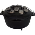 thumbnail image 4 of Volcano Grills 8 Qt.Pre-seasoned Cast Iron Round Dutch Oven, 4 of 6