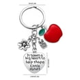 thumbnail image 2 of DESIGNICE Teacher Appreciation Keychain Set Stainless Steel Thank You Gift for Educators Women's Keyrings & Keychains, 2 of 7