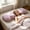 Purple, variant on Ice Silk Cooling Long Body Bolster Pillow 39.4in, Ergonomic Leg Separator Cushion for Side Sleepers, Soft Resilient Hugging Support Pillow for Bedroom, Summer Heat Dissipation Sleep Accessory