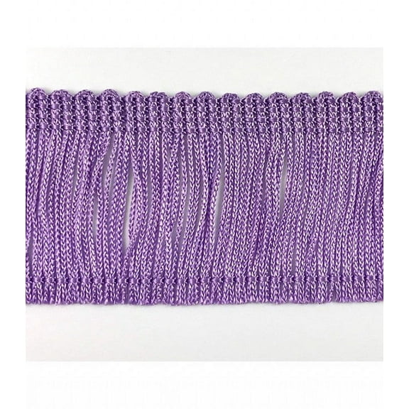 Trimplace Lilac 2" Rayon Chainette Fringe