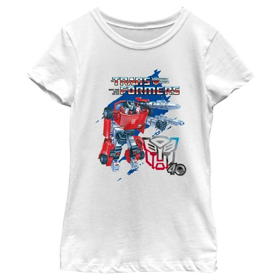 Girl's Transformers Sideswipe More Than Meets The Eye  Graphic T-Shirt