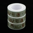 thumbnail image 6 of EHJRE 3 Rolls Washi Tape Set, 15mm Wide Masking Adhesive Tape Christmas F, 6 of 9