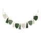 thumbnail image 3 of Adorno de pared con hojas de macramé para colgar en la pared, diseño bohemio Verde, 3 of 8