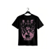 thumbnail image 1 of Vintage Hex Girl Rock Band Graphic T-Shirt With Pink Flame and Monster Design in Soft Black Cotton For Casual Wear and Concerts, 1 of 6