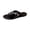 Black_011, variant on Studded Thong Sandals for Women Round Clip Toe Slip On Flip Flops Slides Casual Comfortable Contrast Tacked Slipper Shoes Brown 5.5（EU-36）