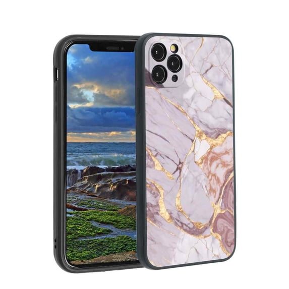 Compatible with iPhone 11 Pro Phone Case, Marble-Custom33 Case Men Women, Flexible Silicone Shockproof Case for iPhone 11 Pro