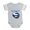 Heather Gray, variant on CafePress - Uruguay Soccer Ball - Cute Infant Baby Football Bodysuit