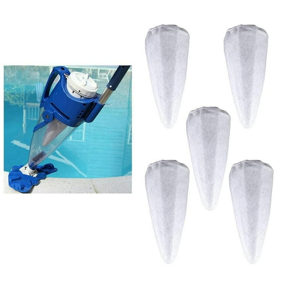 5Pcs Vacuum Filter Replacements Sand and Silt Filter Bag for Pool Vacuum