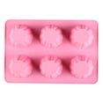 thumbnail image 2 of 1 molde de silicona para pastelería, molde para pastel de Chocolate, Mini pastel antiadherente, conveniente para panadería de cocina (rosa) TUNC Sencillez, 2 of 3