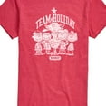 thumbnail image 3 of Peanuts - Snoopy And Friends Team Holiday Spirit - Men's Short Sleeve Graphic T-Shirt, 3 of 6