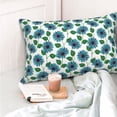 thumbnail image 5 of Kdxio Cotton Pillow Cases Pillowcases,Soft and Breathable Bedroom Pillow Cases-Blue Sunflowers, 5 of 8