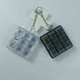 thumbnail image 5 of vlrwzc DIY Keyboard Fidget Keychain 9Keys Finger Keyboard Cap Portable Keychain Clickers for Adults Stress Relief Keyboard Fidget Clicker, 5 of 7