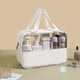 thumbnail image 3 of , Juego de Transparente, 3 Piezas de para Productos de Cuidado de la Piel, Bolsa de Lavado Portátil, Bolsa de Ducha C, 3 of 5