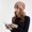 D, variant on Classic Winter Set Plain Knit Hat Scarf Gloves Timeless Style for Womens Scarf a Hat Gloves