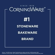 CorningWare French White 1.5 Quart Ceramic Casserole Dish