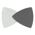 thumbnail image 4 of Triangular Sandpaper Hook and Loop Fit 3-1/2" Oscillating Multi-Tool Silicon Carbide for Wet/Dry 800 Grit 8pcs, 4 of 5