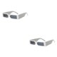 thumbnail image 2 of Qarigey Gafas de sol rectangulares, gafas para los ojos, gafas a prueba de sol para hombres, gafas de protección a prueba de polvo, gafas Type4 NO4, 2 of 6