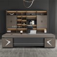 thumbnail image 3 of Aesthetic Ergonomic Office Desk Reception Corner Reception Modern Office Desk Computer Mesa De Escritorio Office Furnitures My Lux Decor Round, 3 of 14