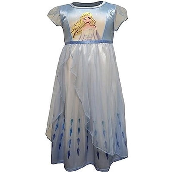 Girls Disney Frozen Elsa Magical Dress Up Toddler Nightgown - Sizes 4T